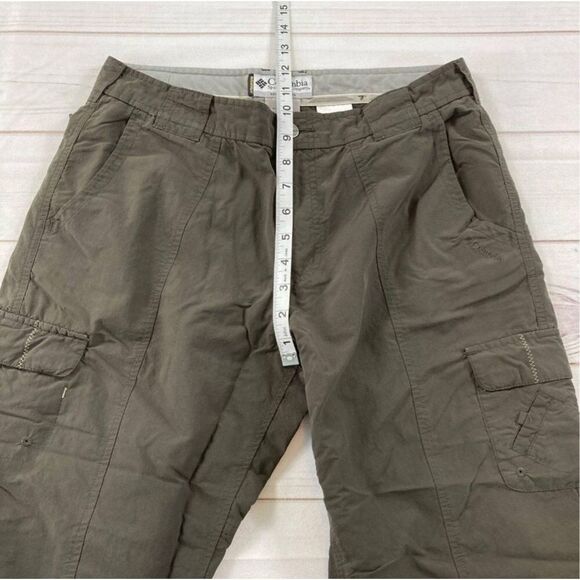 Columbia Womens Titanium Hiking Outdoor Cargo Crop Pants Size 10 - Picture 7 of 11